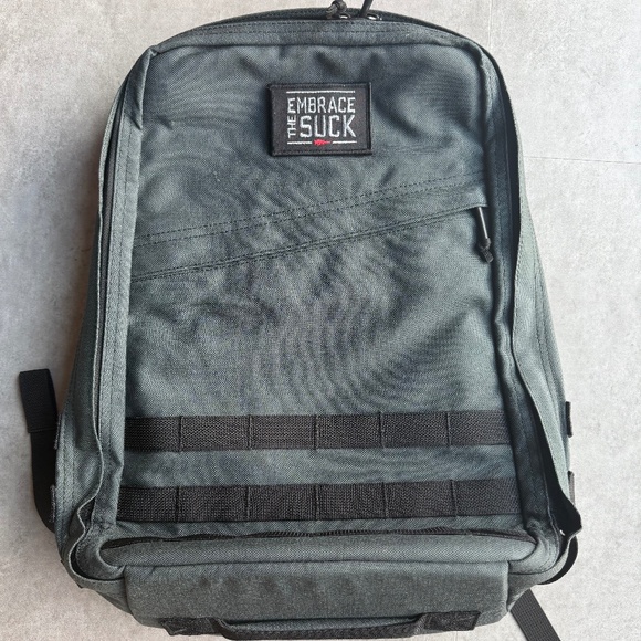 GORUCK Rucker 20L rucking pack, Steel with patch, Made in the USA - Picture 1 of 10